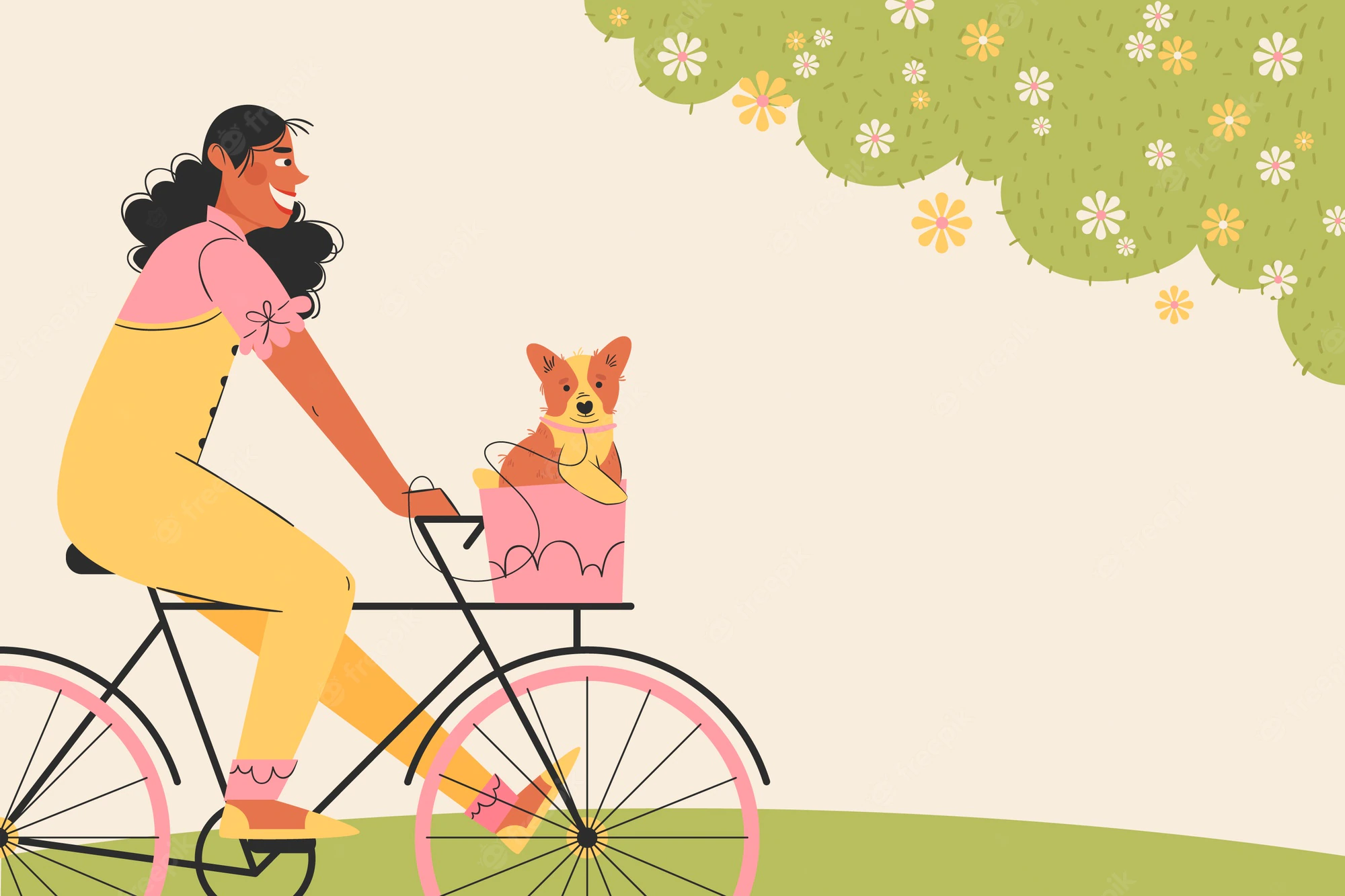 Kobieta z pieskiem przypomina, że dziś 3 czerwca